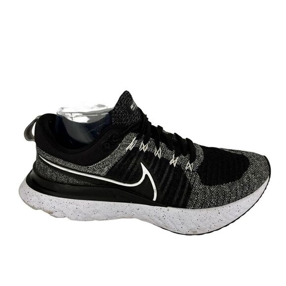 Men’s Nike React fly knit athletic shoes size 9 black - Picture 1 of 7
